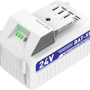 melasta 6.0Ah 24V Replacement Li-ion Battery for Snow JoeSunJoePower JoeAqua Joe iON+ System 24V Cordless Power Tools, Compatible with 24VBAT-XR melasta 6.0Ah 24V Replacement Li-ion Battery for Snow JoeSunJoePower JoeAqua Joe iON+ System 24V Cordless Power Tools, Compatible with 24VBAT-XR