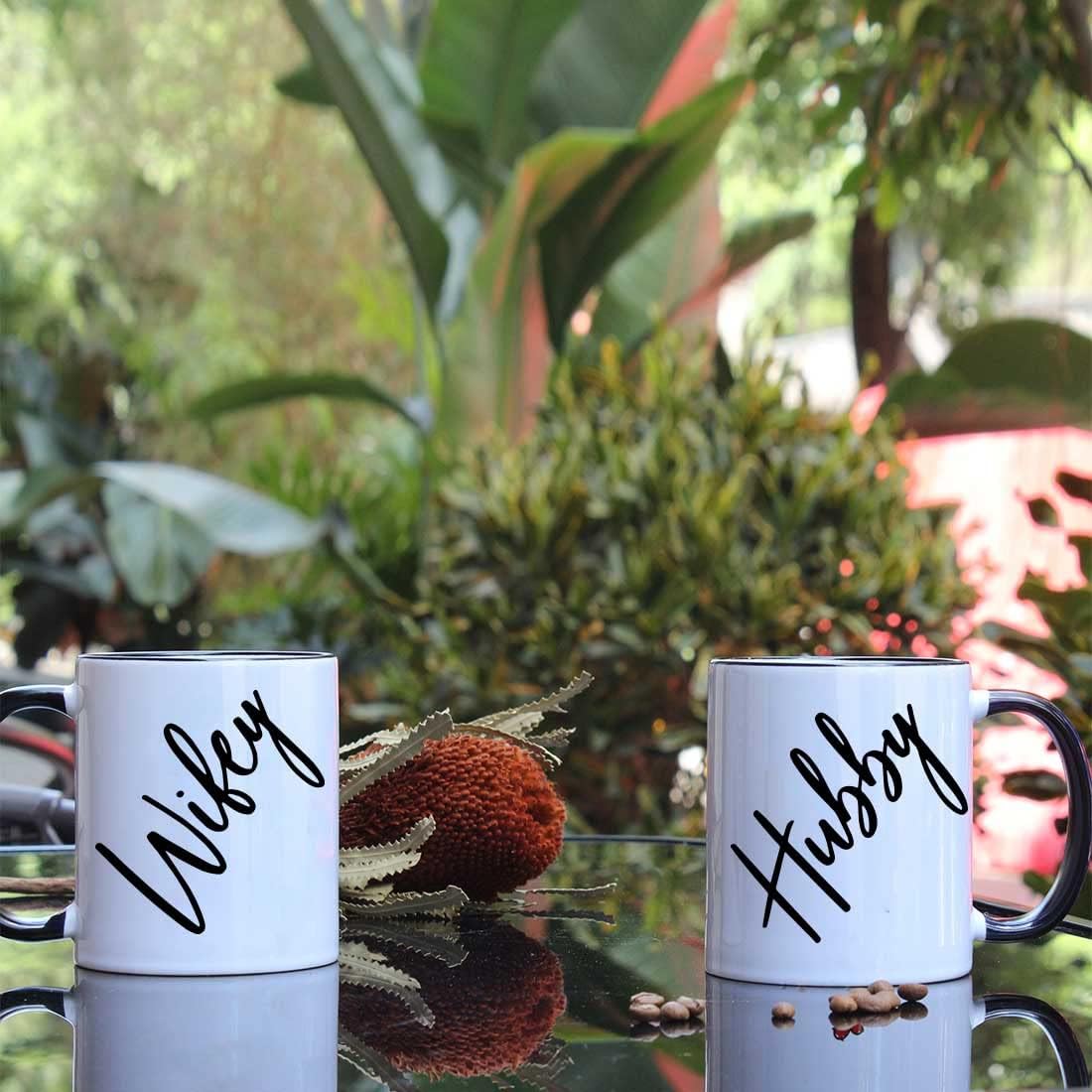 Taza de café de regalo para marido y esposa, regalo de boda, regalo de boda, regalo de despedida de soltera, regalo de boda único para pareja, juego