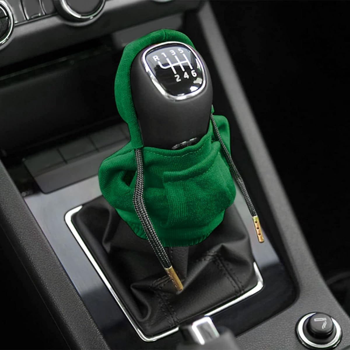 zipelo Funda para pomo de palanca de cambios de automóvil, diseño de suéter de moda, bonita camisa con capucha para pomo de palanca de cambios de