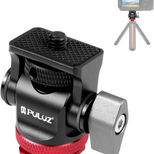 PULUZ Cabeza de bola con almohadilla antideslizante Montaje en zapata fría Cabezal de bola giratorio de 360 con interfaz de rosca de 14 adecuado PULUZ Cabeza de bola con almohadilla antideslizante Montaje en zapata fría Cabezal de bola giratorio de 360 con interfaz de rosca de 14 adecuado