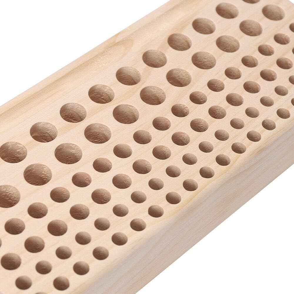 Fetcoi 98 Estilos Cuero Artesanal Soporte de Herramientas de Cuero Organizador de Herramientas de Cuero de Madera Profesional Caja de Almacenamiento
