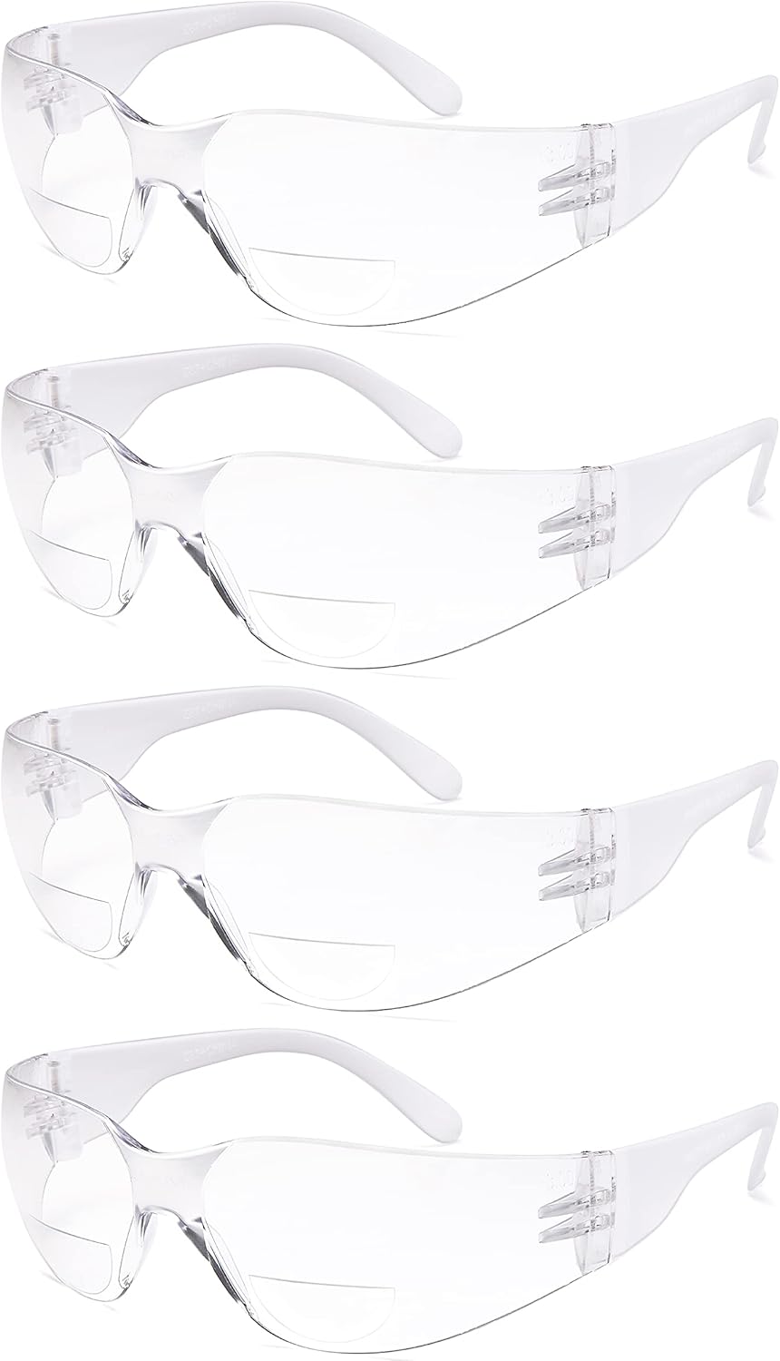 Lectores de gafas de seguridad de lectura bifocales de rayos gamma