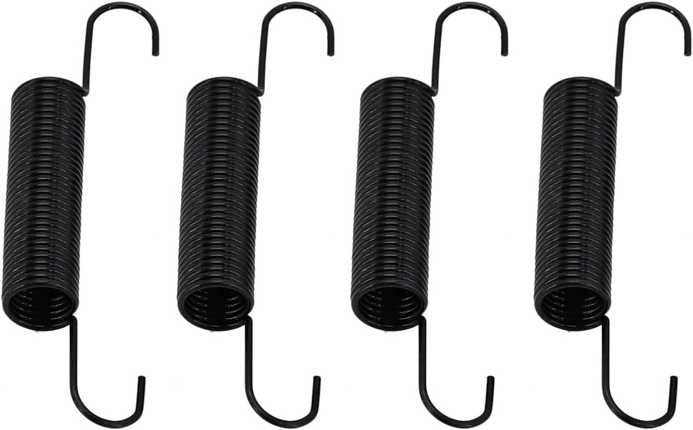 Notonparts 532169022 169022 133503 Muelle de retorno loco compatible con Husqvarna AYP Sears Craftsman Poulan 42 cortacésped deck (4 piezas)