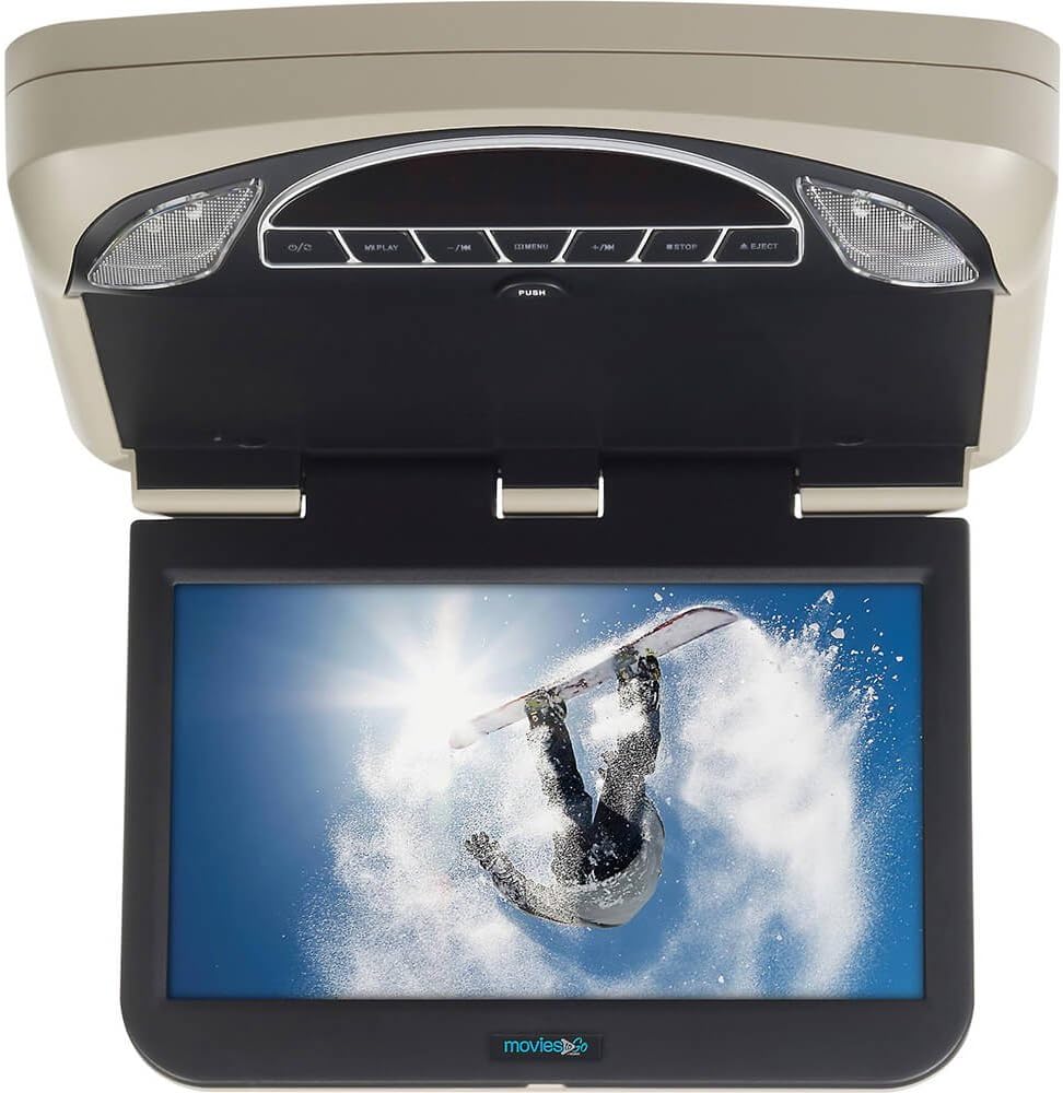 Voxx MTG10UHD – Reproductor de DVD desplegable de 10,1 pulgadas con entrada HDMIMHL