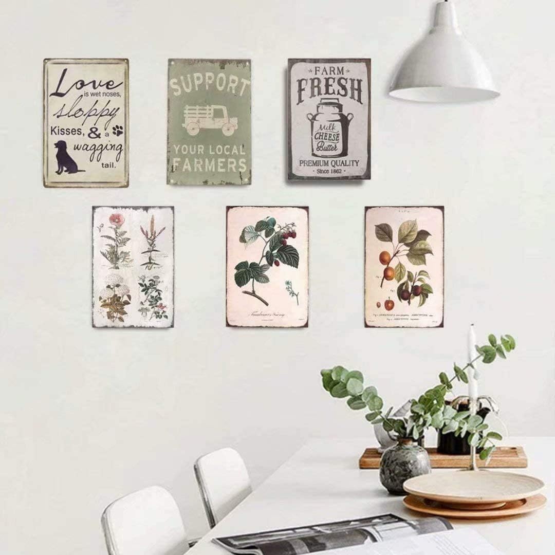 RUUHUYSA Helloween – Letrero de metal vintage de boticario de Halloween, pociones y elixires, letrero de hojalata Shabby Chic para el hogar, regalo