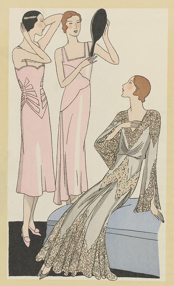 ArtDirect Art – Taste – Beauty, Female Elegance Sheets, May 1931, No. 129, 11th Year, P. 18 (1931) 6×10 UnFramed Museum Art Print Poster Ready for