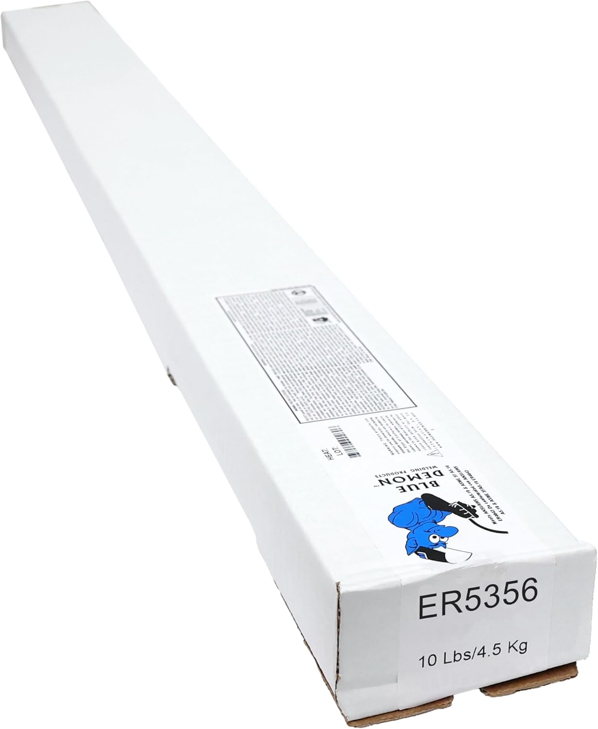 Blue Demon ER5356 X 332 “x 36” X 10LB Caja de aluminio de alta resistencia TIG varilla de soldadura
