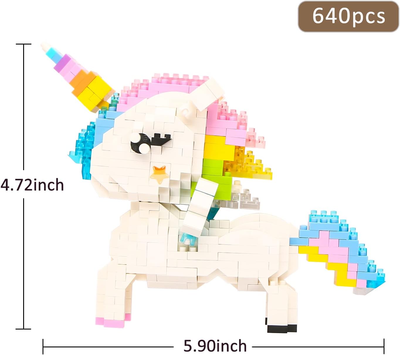 Juego de minibloques de construcción de modelos de animales, colección creativa de bricolaje micro 3D para mascotas, juguete de construcción de