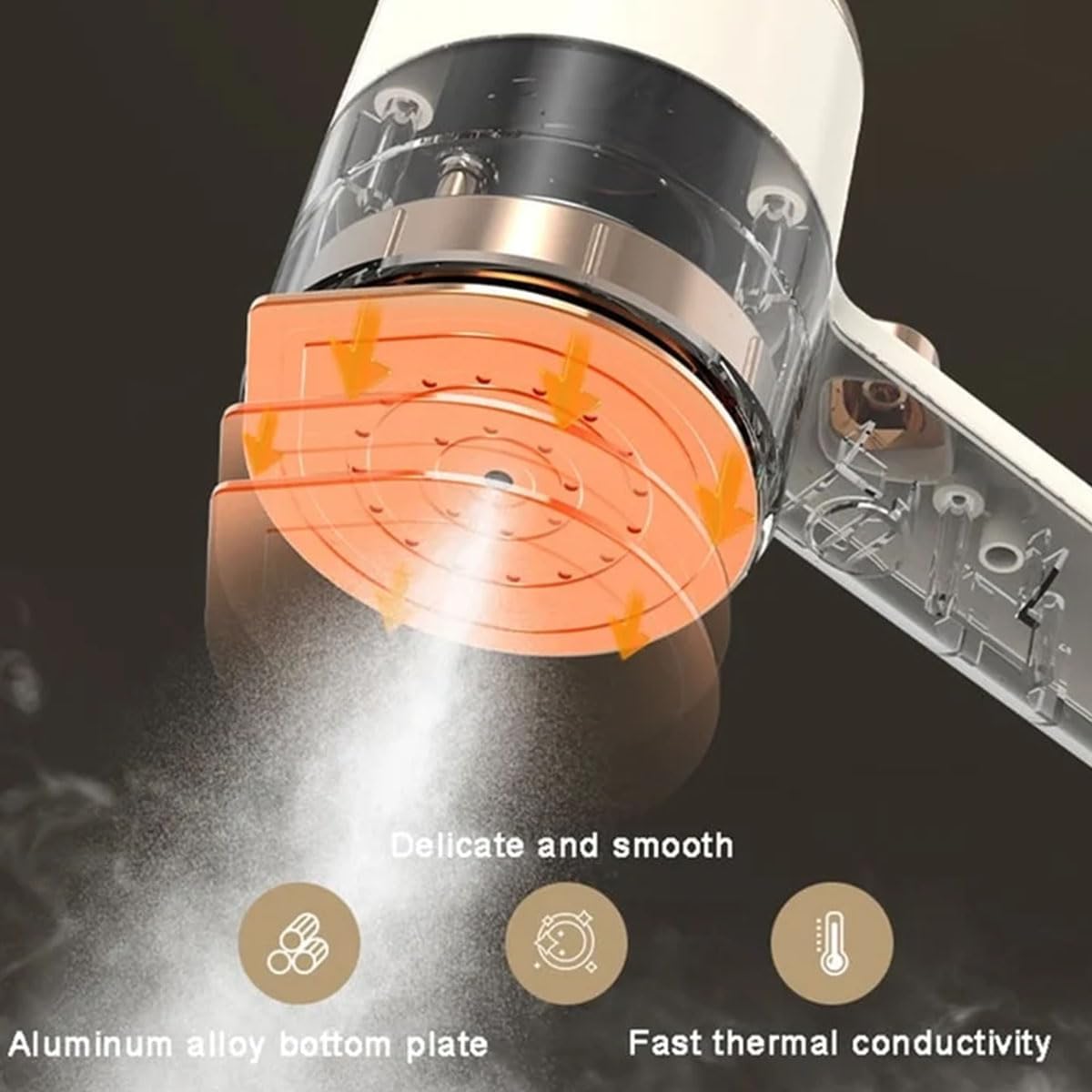 Mini máquina de planchar portátil, mini máquina de planchar de mano de viaje y de mano, mini plancha de vapor portátil, vaporizador portátil para