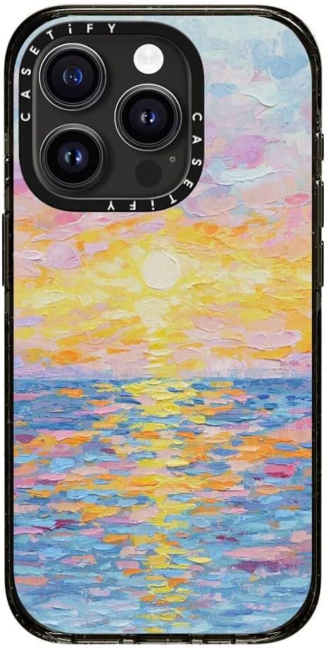 CASETiFY Impact – Funda para iPhone 15 Pro 4 veces probada contra caídas de grado militar, protección contra caídas de 8.2 pies, compatible con