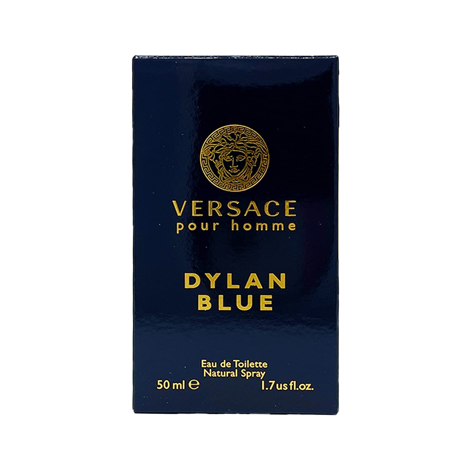 Versace Dylan Blue Eau De Toilette Spray para hombre, 1.7 onzas