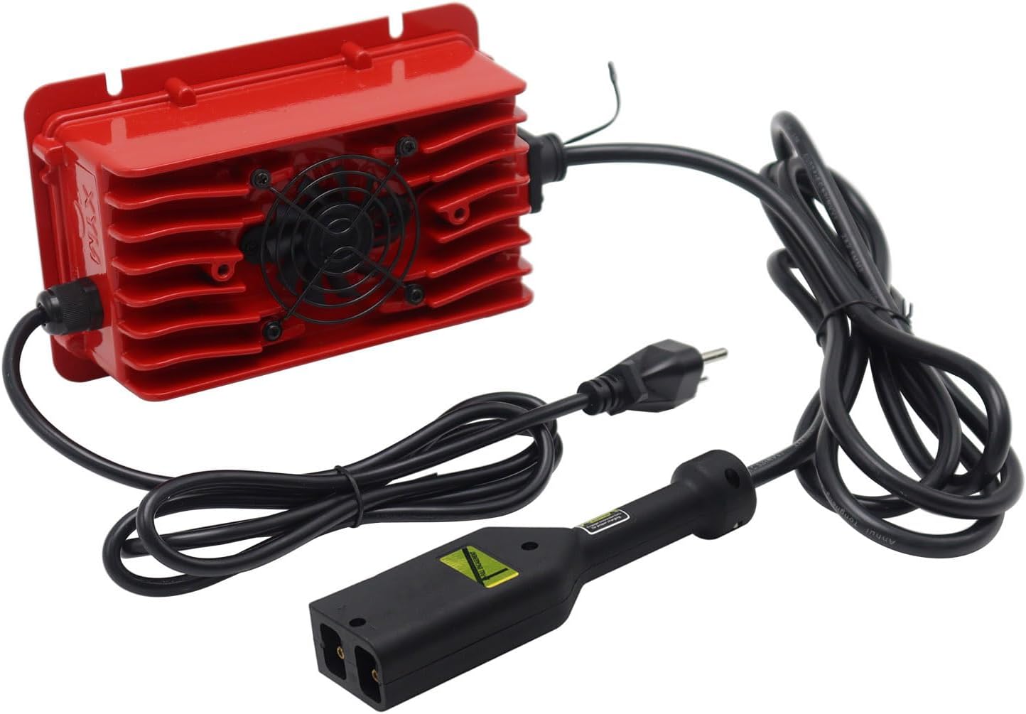 Eseegoo Cargador de batería de repuesto de 12 amperios y 36 voltios para carrito de golf EZGO EZ-GO TXT de 36 voltios con enchufe Denchufe estilo
