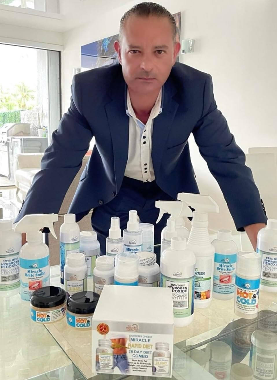 Botella médica de grado alimenticio H2o2-8 onzas con peróxido de hidrógeno al 12% recomendada por The One Minute Cure Book. La elección por