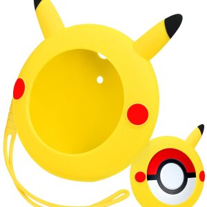 Gurgitat for Pokemon Go Plus Plus Case with Wrist Strap Cute Cartoon Girls Teens Game Boys Yellow Anime for Poké Go Plus+ Cover Accessory Slim Soft Gurgitat for Pokemon Go Plus Plus Case with Wrist Strap Cute Cartoon Girls Teens Game Boys Yellow Anime for Poké Go Plus+ Cover Accessory Slim Soft
