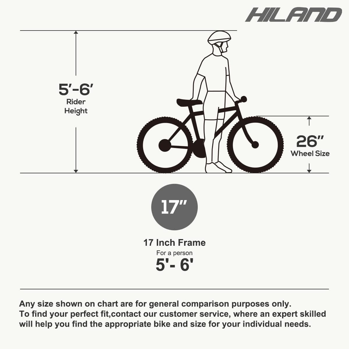 Bicicleta de montaña Hiland, 36multiradios, transmisión Shimano de 21 velocidades, marco de aluminio con ruedas de 26 pulgadas, bicicleta de freno