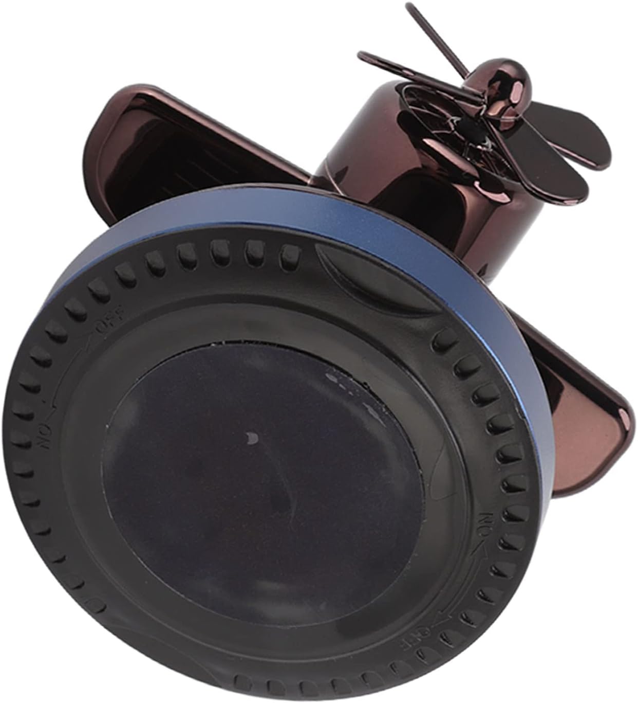 GLOGLOW Ambientador para automóvil, con forma de helicóptero, difusor solar de aromaterapia para automóvil, difusor solar de avión, para decoración