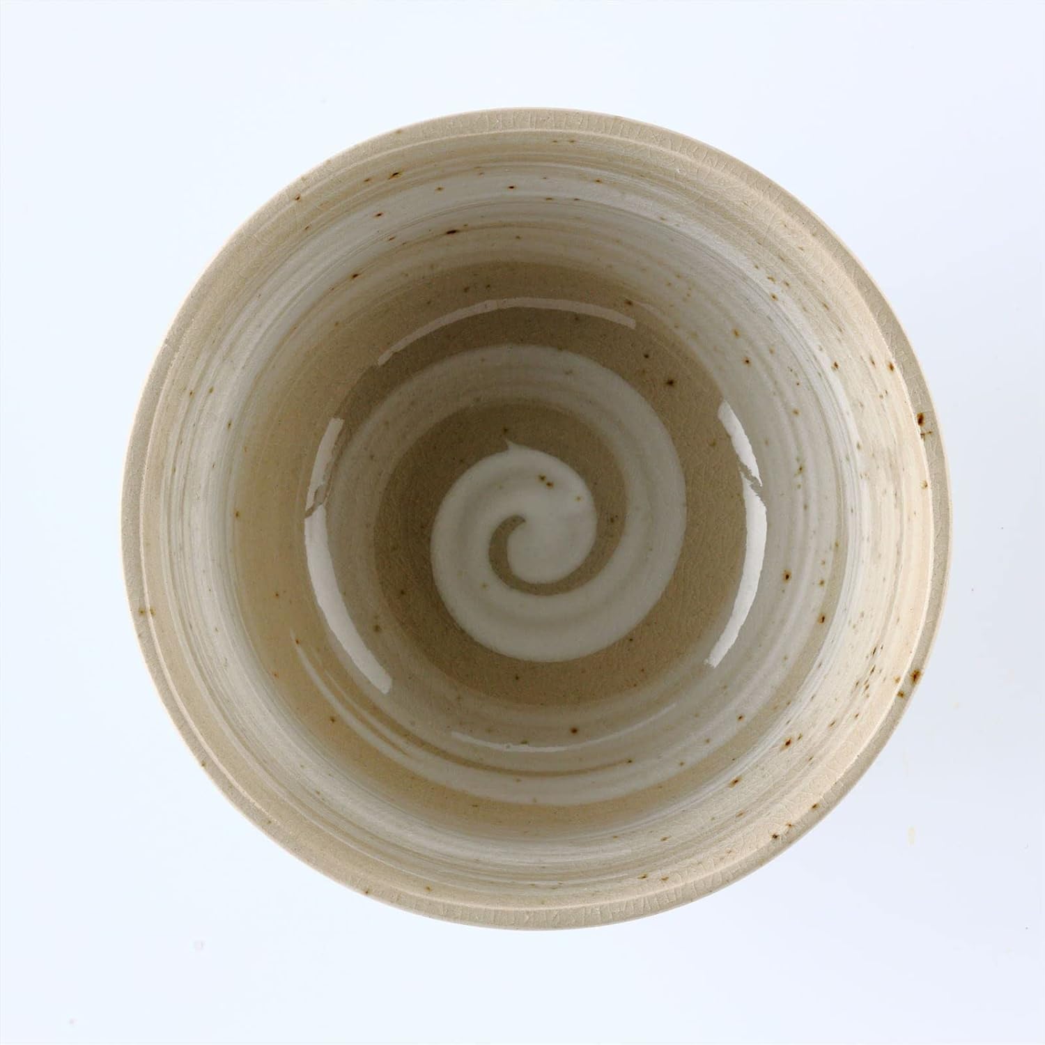 MIno Yaki (Ware) – Cuencos de arroz japoneses hechos a mano, diseño de búho, juego de 2, 4.5 pulgadas, cuencos de cereales, cuencos de cerámica para