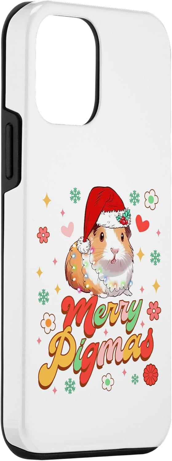 iPhone 12 mini Merry Christmas Xmas Vibes Guinea Pig Lover Merry Pigmas Case