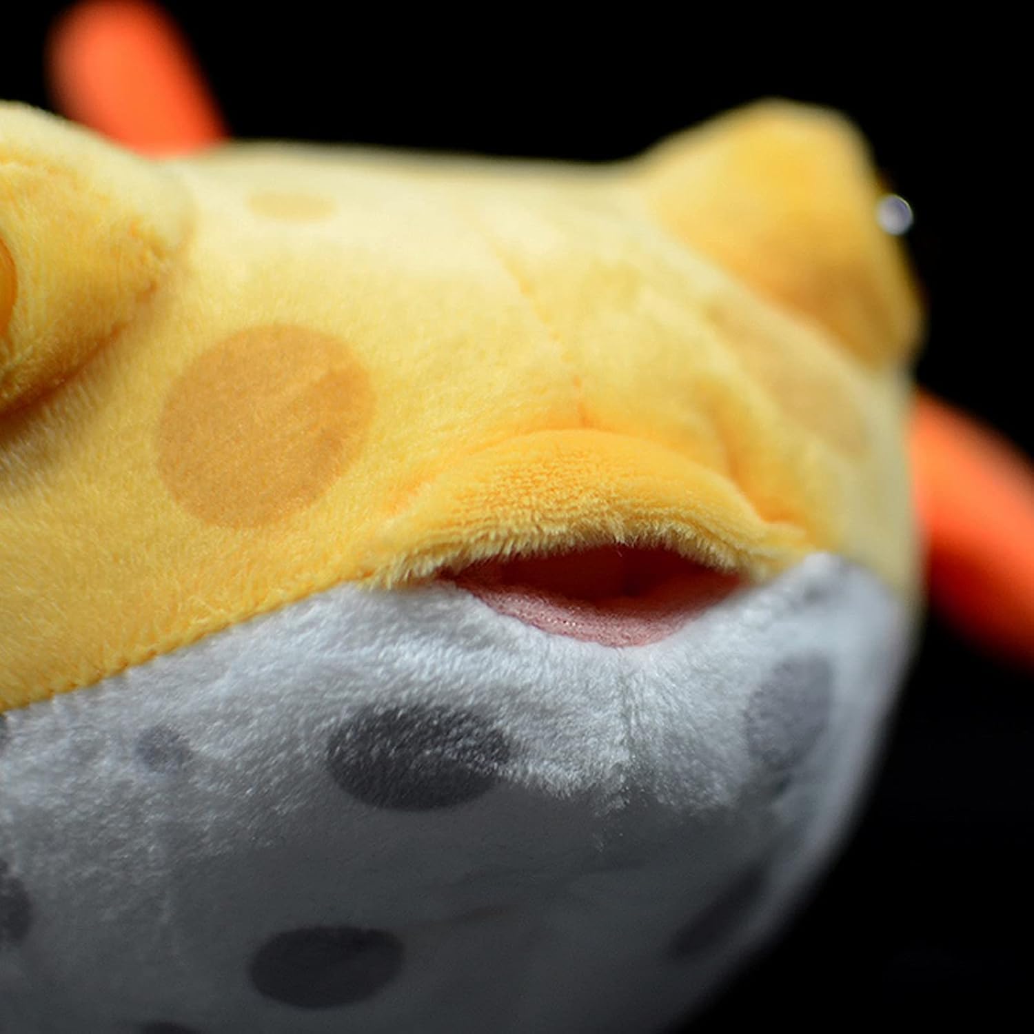 ZHONGXIN MADE Juguete de peluche de pez globo de simulación  Juguete de peluche de pez globo amarillo de la vida real, animales marinos, juguetes de