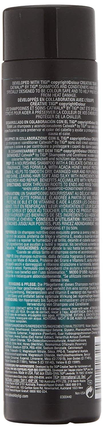 Tigi pasarela Avena & Miel ChampúPour les Cheveux abîmés 300ml