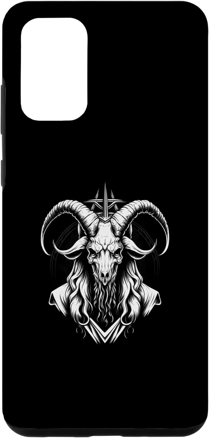 Galaxy S20+ Un Baphomet con cuernos – Una funda demoníaca gótica oculta
