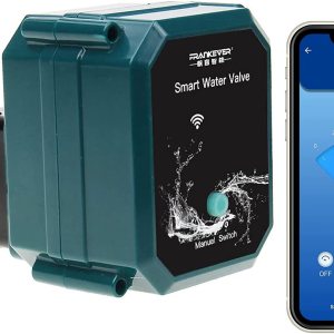 Válvula de agua inteligente con control remoto WIFI, temporizador de grifo para manguera compatible con Alexa, Google Home y Siri (WIFI, DN15 (12″)) Válvula de agua inteligente con control remoto WIFI, temporizador de grifo para manguera compatible con Alexa, Google Home y Siri (WIFI, DN15 (12″))