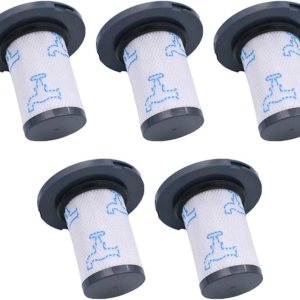 Vacuum Cleaners Parts Accessories,Washable Filter,Compatible for Rowenta ZR009007,Compatible for Tefal 14.60 11.6 (Color  5 x Filter) Vacuum Cleaners Parts Accessories,Washable Filter,Compatible for Rowenta ZR009007,Compatible for Tefal 14.60 11.6 (Color  5 x Filter)