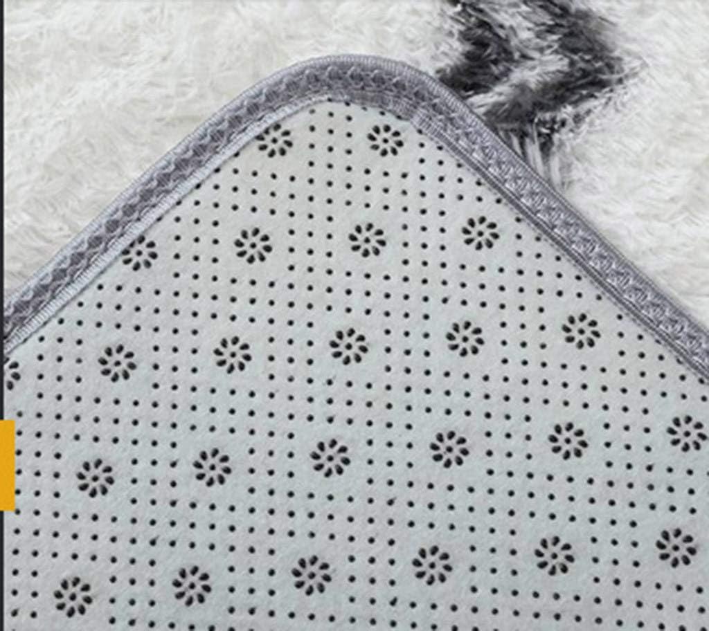 Scceatti Alfombra de área de 5 x 1.5 pies, lavable, copetuda, antideslizante, alfombra para sala de estar, alfombra grande abstracta para el suelo,