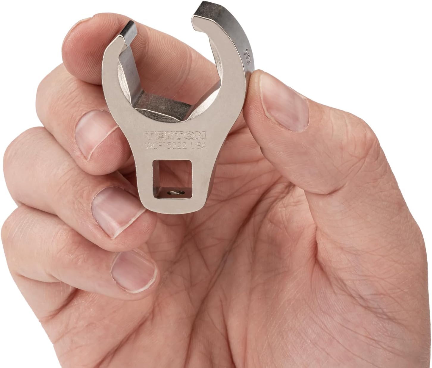 TEKTON Llave de pata de gallo de tuerca de 6 puntos de 38 pulgadas x 78 pulgadas  WCF15222