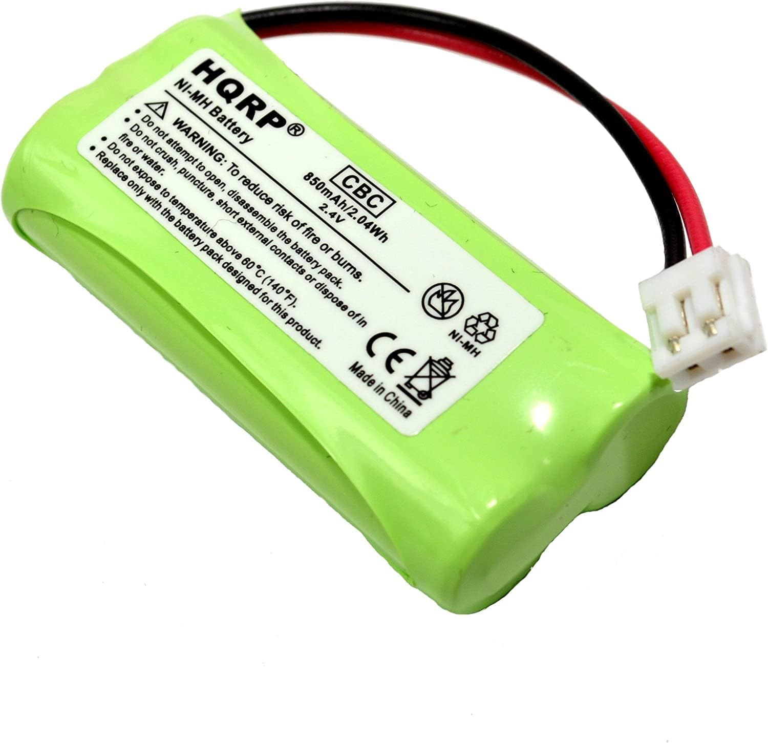 HQRP Paquete de 2 baterías de teléfono compatibles con VTech 89-1326-00-0089-1300-00-00891326000  89-1300-01-00 de repuesto