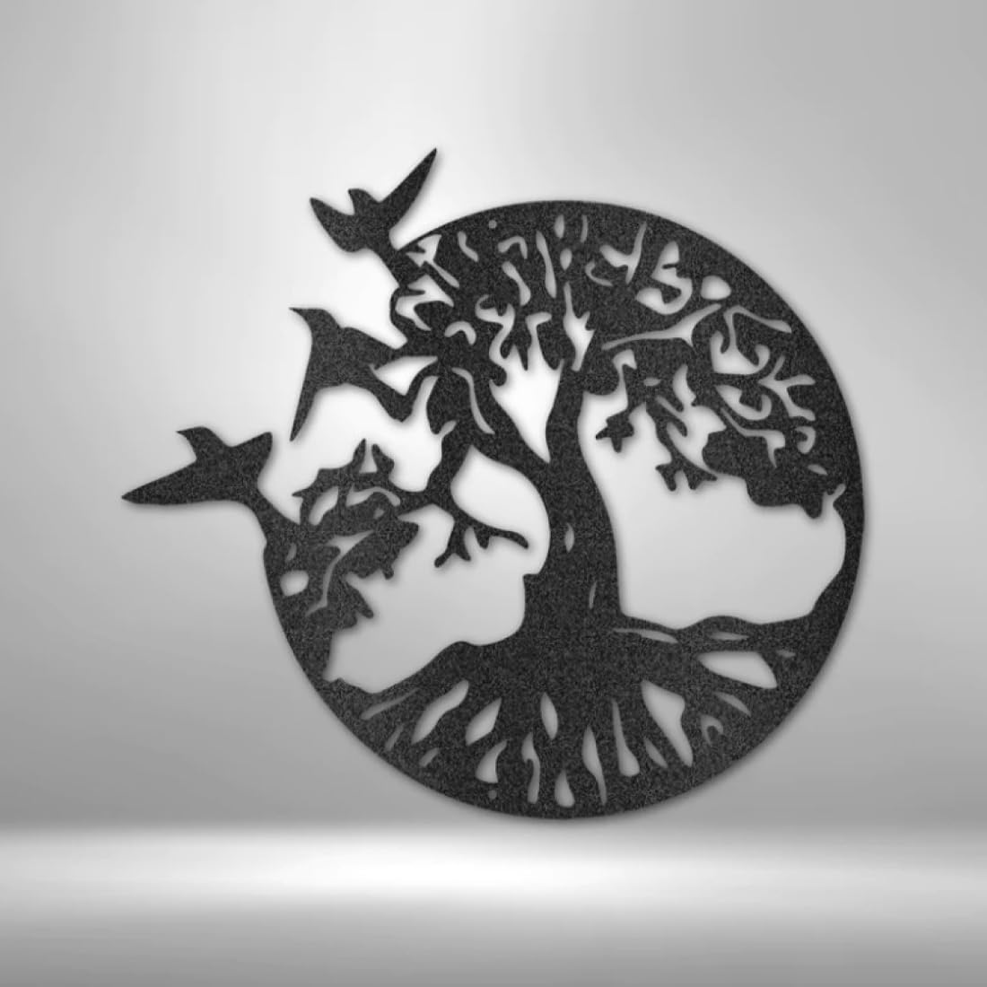 Catoka Arte de pared de metal moderno Letreros metálicos, Decoración del hogar, Amor aves Estilo moderno, Guirnaldas, Colibríes, Feng Shui,