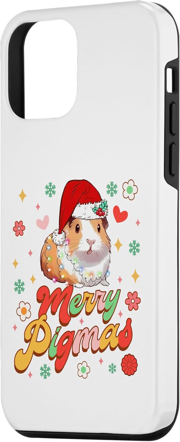iPhone 12 mini Merry Christmas Xmas Vibes Guinea Pig Lover Merry Pigmas Case