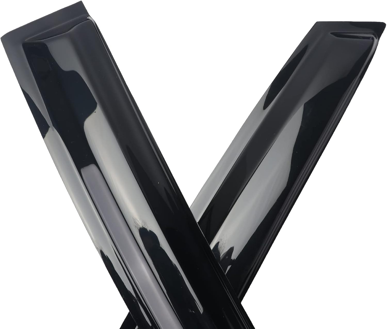 WONSABON Juego de 4 viseras adhesivas para ventana, deflectores, protectores contra la lluvia, compatible con Dodge Durango 94267 2011-2023