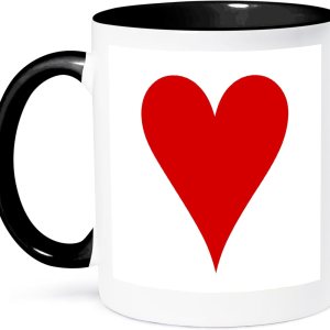 3dRose, Taza negra de dos tonos de 15 onzas, negroblanco 3dRose, Taza negra de dos tonos de 15 onzas, negroblanco