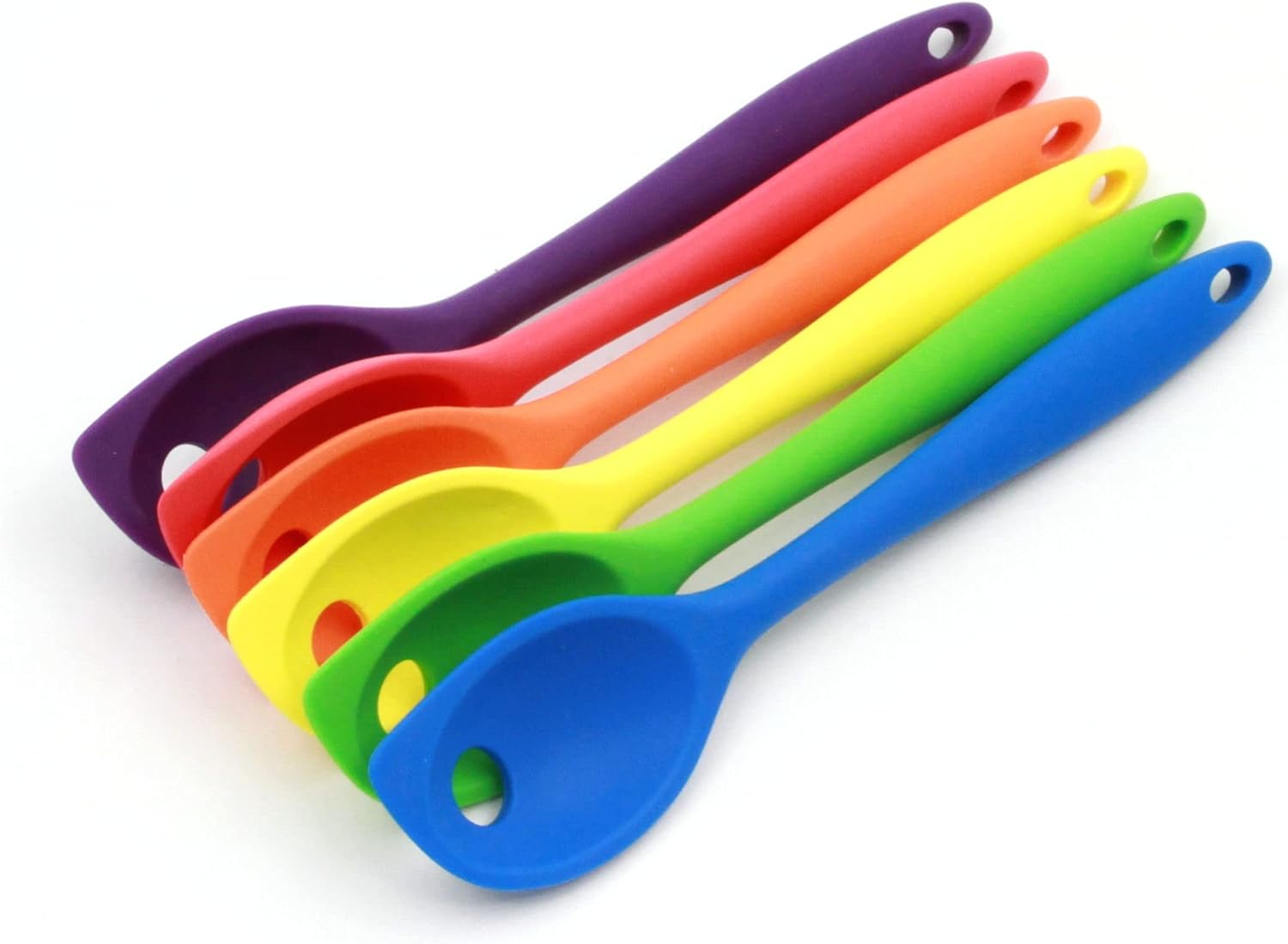 Chef Craft Cuchara mezcladora de silicona premium, 11 pulgadas, color verde