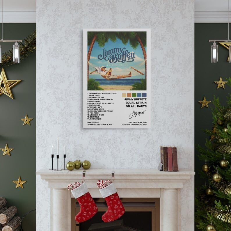 Jimmy – Póster de Buffett con igualdad de tensión en todas las partes, pintura decorativa, lienzo, pósteres de pared e impresión artística moderna