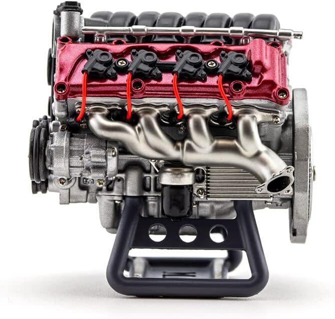 LACOS V8 – Kits de modelos de motor que funcionan, MAD RC dinámico modelo de motor de combustión interna para AX90104 SCX10 Capra VS4-10 ProUltra