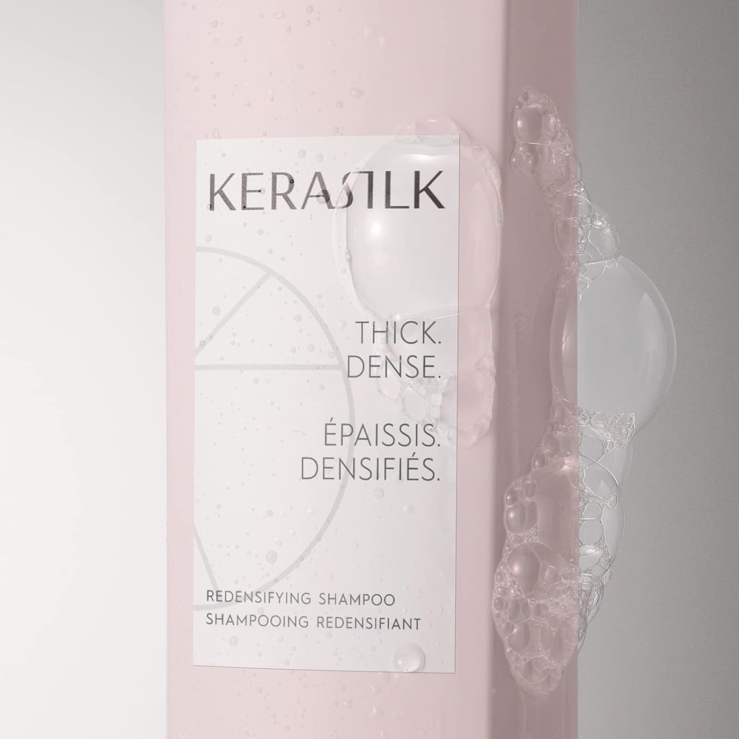 KERASILK Champú Redensificante  Deja el cabello con una sensación más voluminosa y gruesa  Rellena el cabello en la raíz para mechones de aspecto
