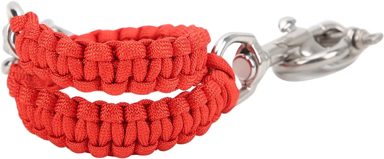 VGEBY Cordón para cámara de buceo, 360 grados retráctil flexible de rotación de la cámara de la vivienda de llevar el cordón de buceo Accesorios de