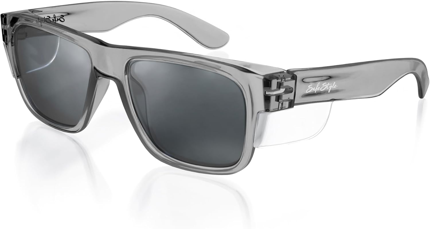SafeStyle Fusions – Lentes de seguridad con certificación ANSI Z87.1+, transparentes, tintados y polarizados