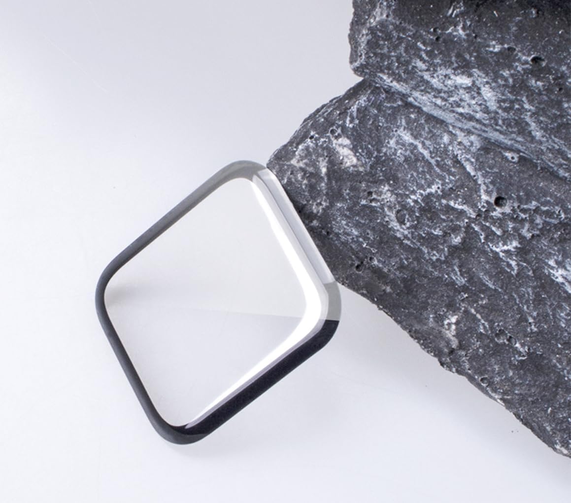 Paquete de 2 Protector de pantalla para reloj inteligente Amazfit Bip 5, cobertura completa, marco curvado 3D, compatible con funda, antiarañazos,
