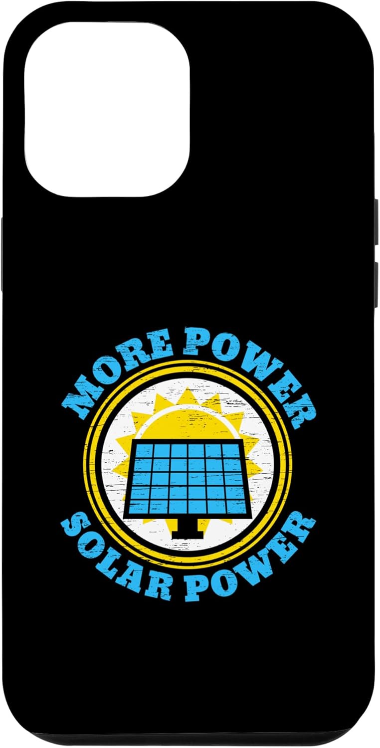 iPhone 13 Pro Max Más Energía Solar Energía Renovable Energía Solar Panel Case