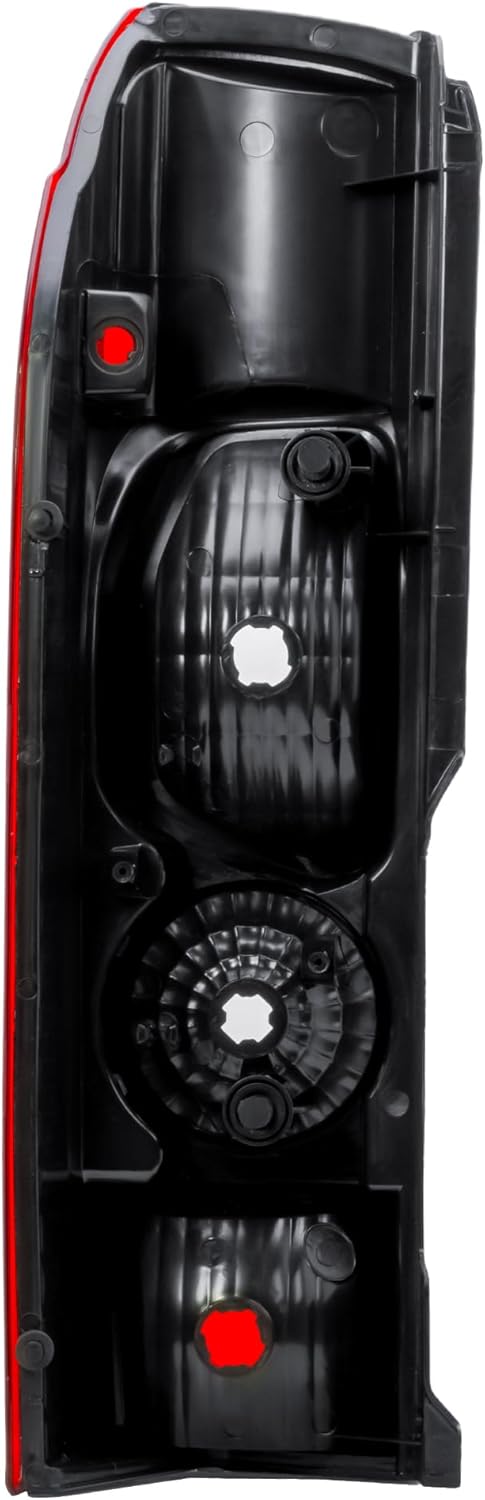 Lámpara trasera de repuesto para el lado derecho del pasajero, sin circuito, compatible con Ram Promaster 1500, 2500, 3500 de 2010 a 2022