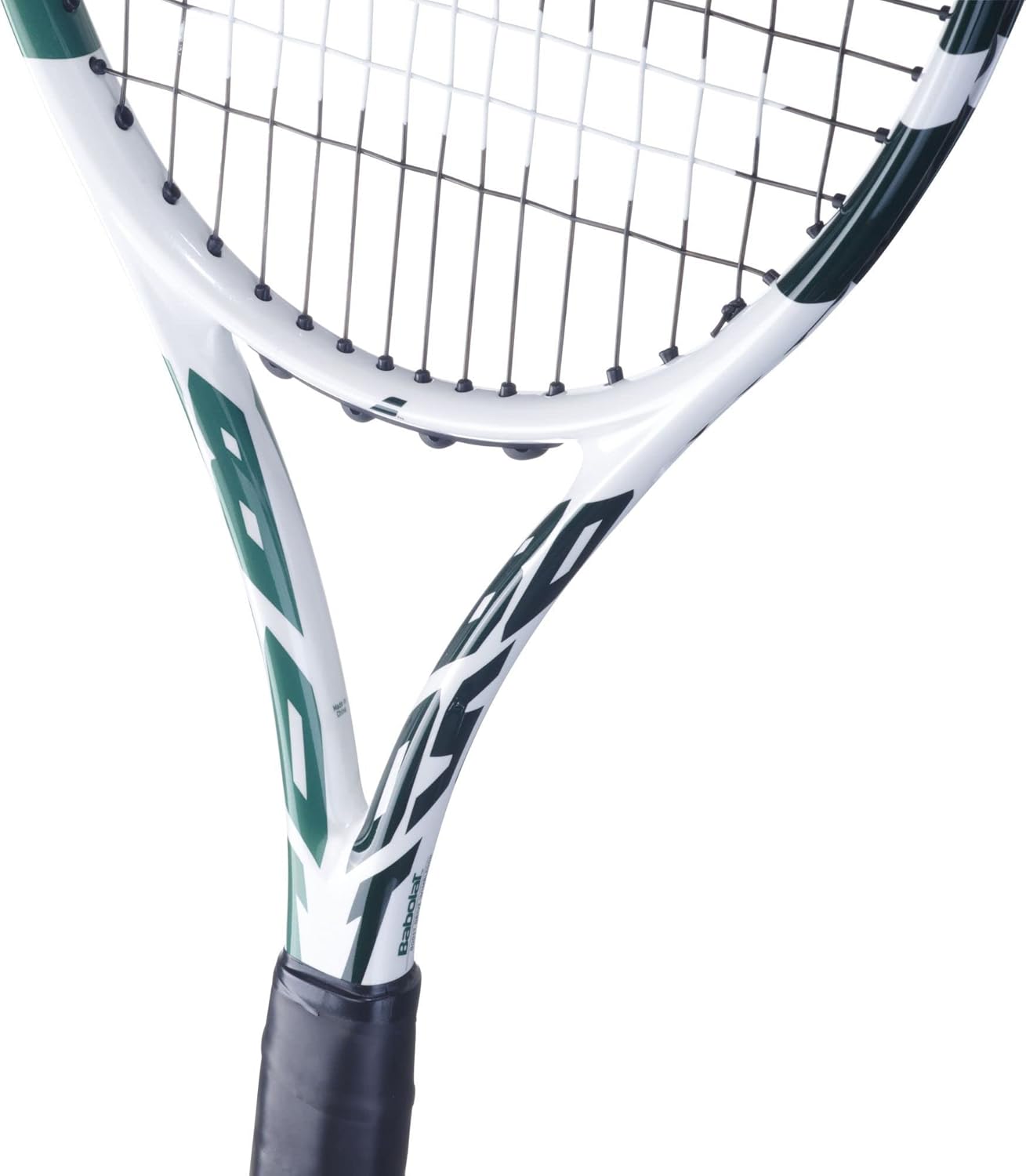 Babolat Boost Wimbledon Raqueta de tenis – Encordada con 0.56 oz White Babolat Syn Gut a tensión de rango medio