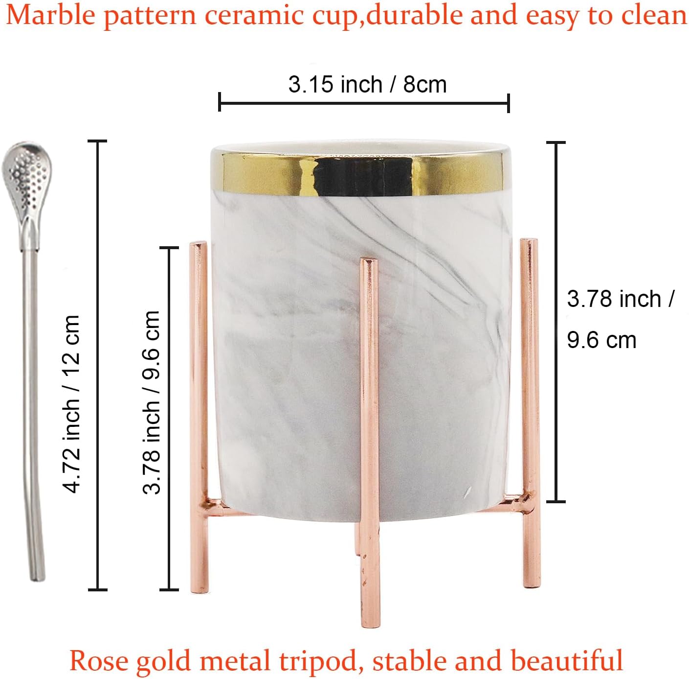 Portalápices de cerámica para escritorio, bonito soporte para lápices, decoración de escritorio estética para oficina, escuela, hogar, brochas de