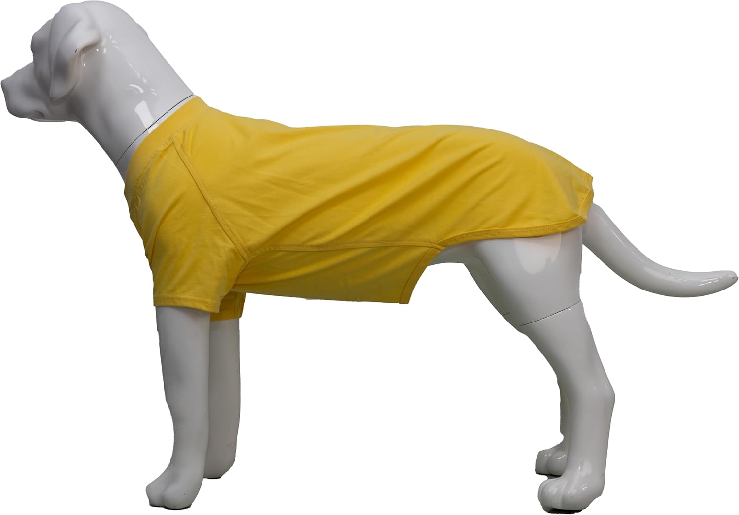 Lovelonglong 2019 – Ropa para mascotas, Disfraces para Perro, Ropa Camisetas en blanco para Perros Grande Medianos Pequeños 100% Algodón 18 Colores,