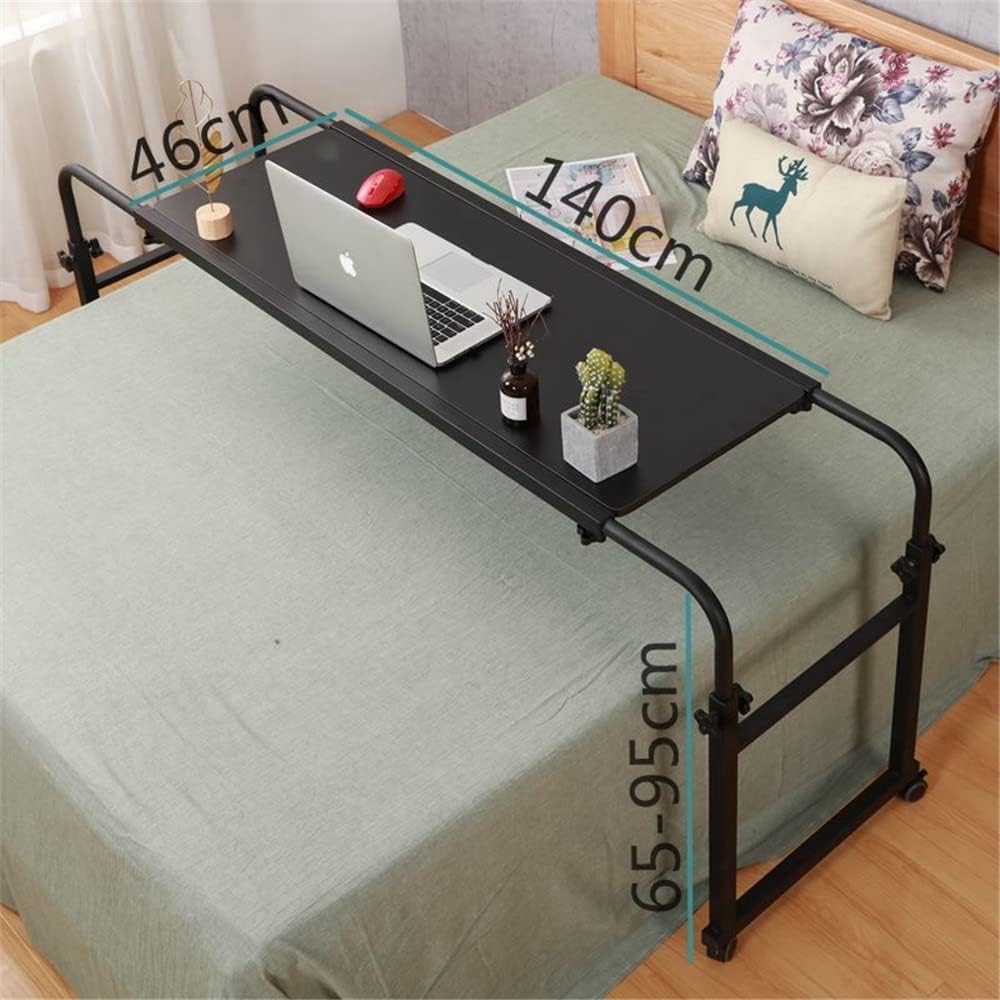 WANLIAN Mesa sobre la cama con ruedas, escritorio sobre la cama, mesa de cama King Queen sobre la cama, mesa de cama para laptop sobre la cama, mesa