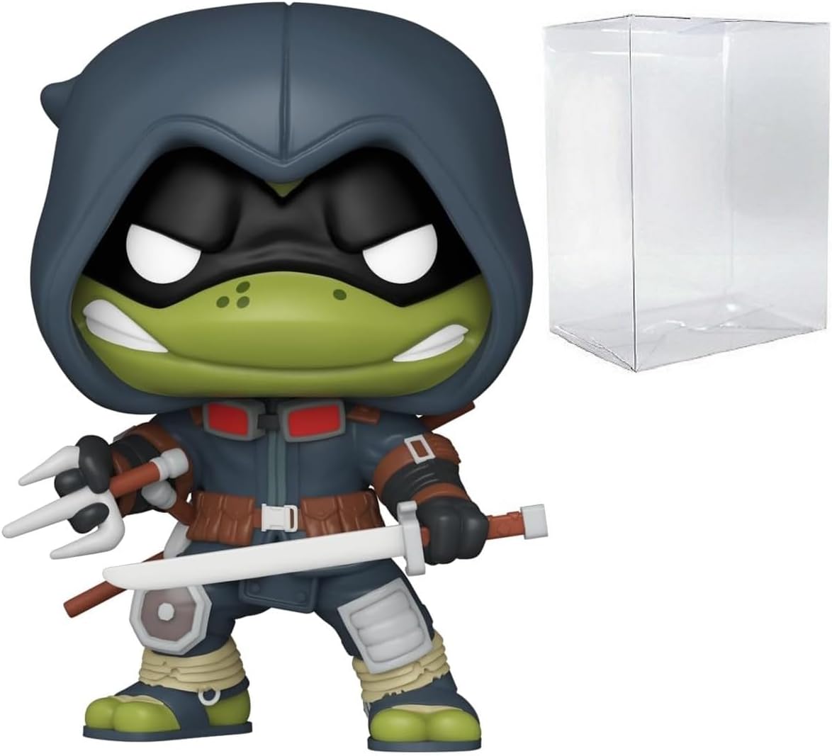 POP Comics Teenage Mutant Ninja Turtles – The Last Ronin (exclusivo de PX Preview) Figura de vinilo Funko (incluye funda protectora de caja