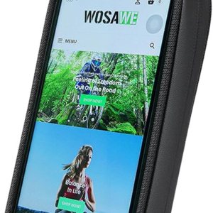 SOONHUA Bolsa de tanque de motocicleta, funda magnética para teléfono de motocicleta, bolsa de tanque de combustible resistente al agua con 7 SOONHUA Bolsa de tanque de motocicleta, funda magnética para teléfono de motocicleta, bolsa de tanque de combustible resistente al agua con 7