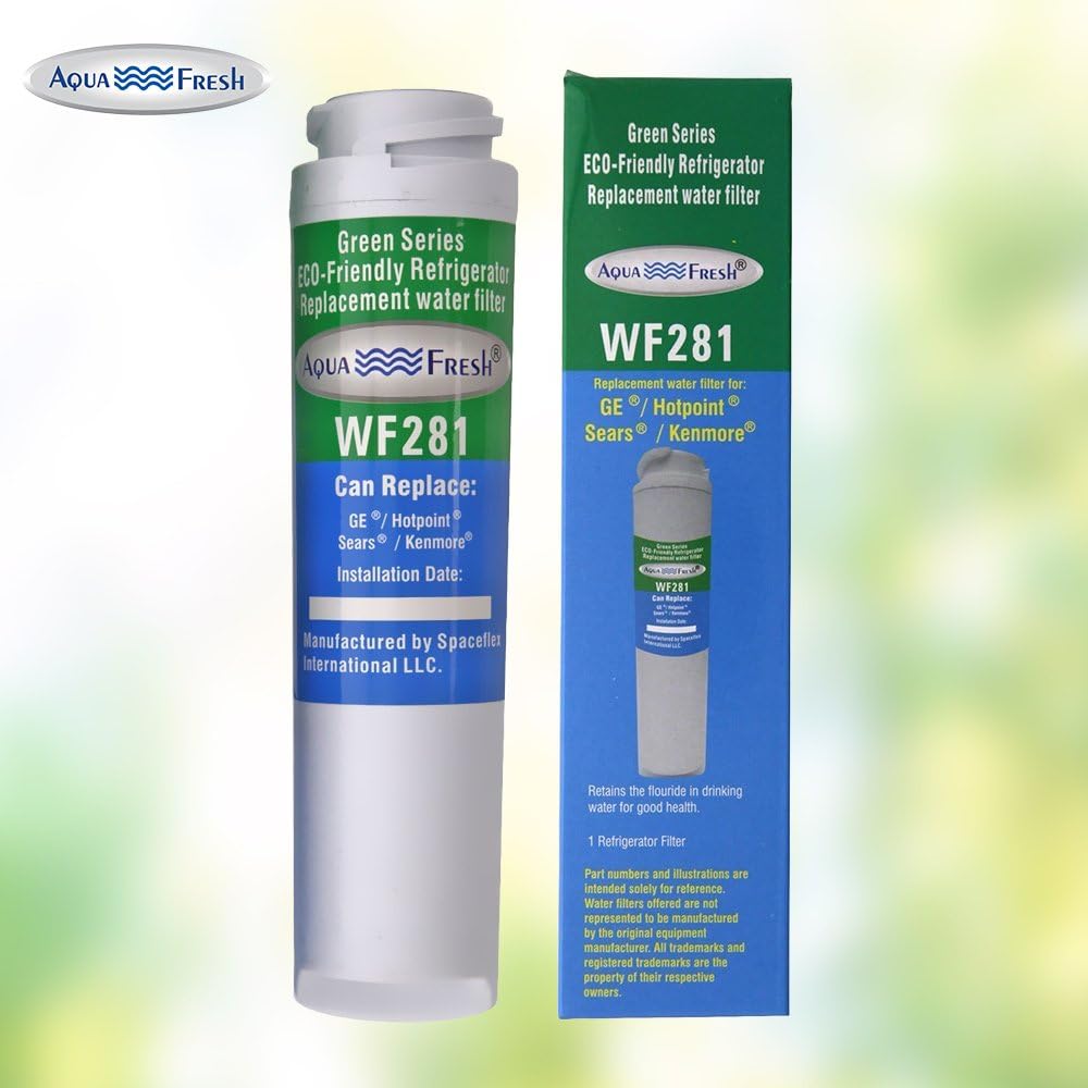 Aqua Fresh GSWF Filtro de agua para refrigerador, compatible con GE GSWF Smart Water 238C2334P001, 46-9914 (paquete de 3)